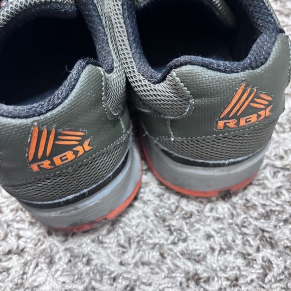 RBX Men's Gray /green Orange Athletic Sneaker shoes size 7 - Picture 8 of 10